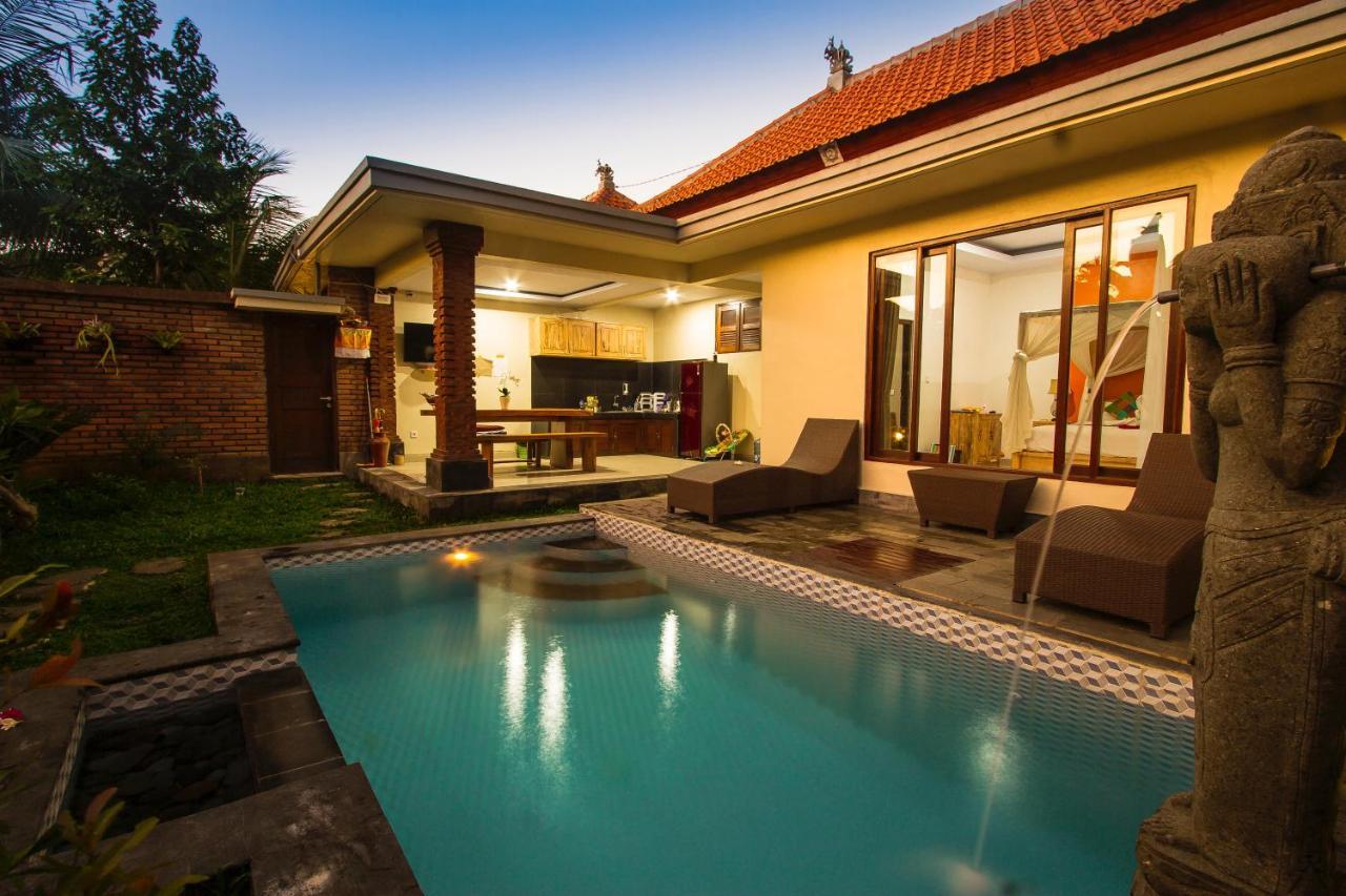 Ubud Suarga Private Pool Villa Exterior foto